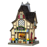 Lemax Lighted Buildings Lemax The Flower Basket, B/O LED